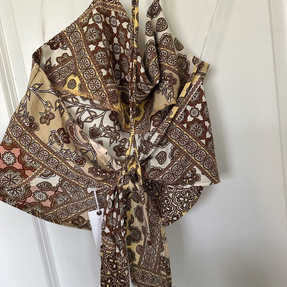 Boho Paisley Halter Top - Picture 4 of 6